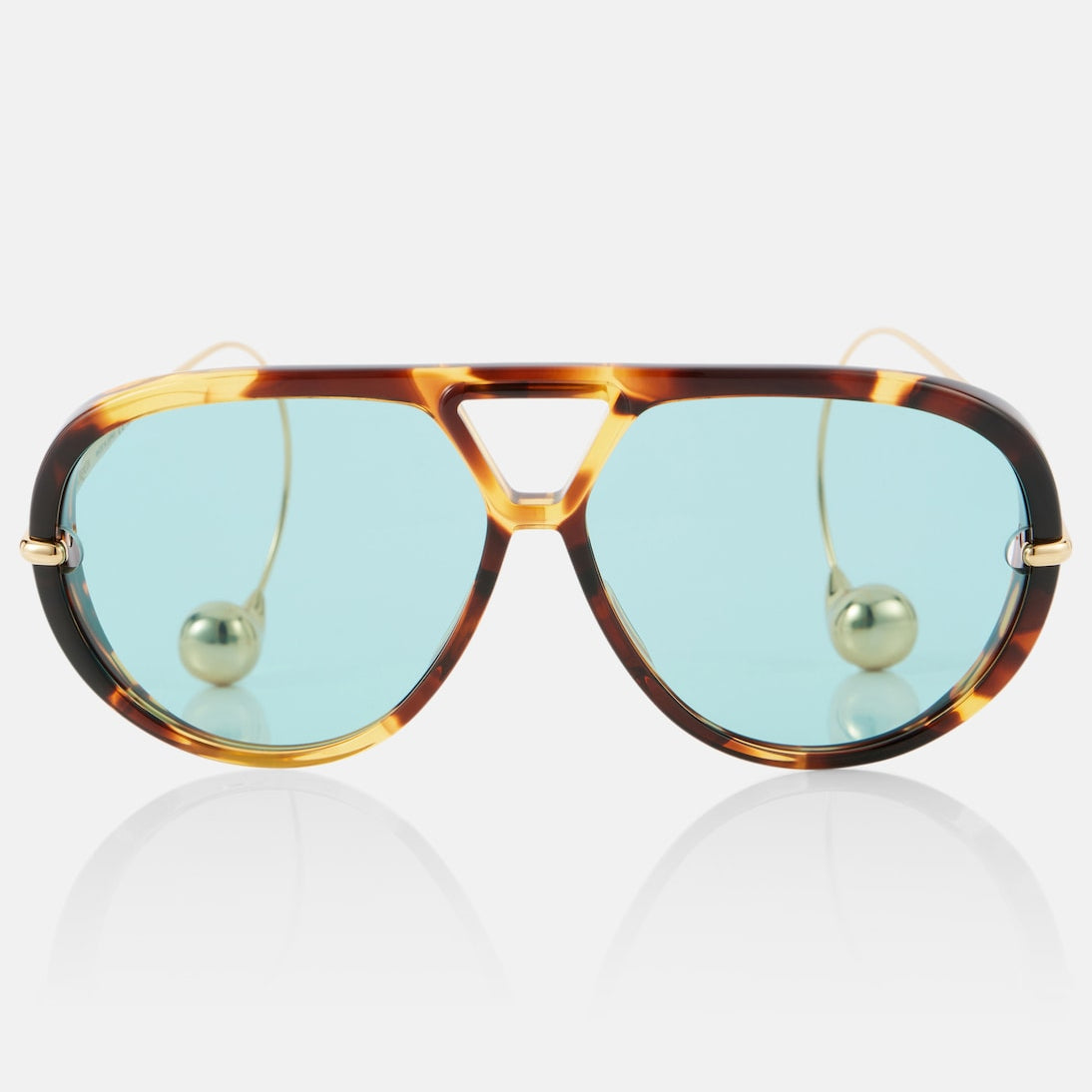 Bottega Veneta - Drop aviator sunglasses