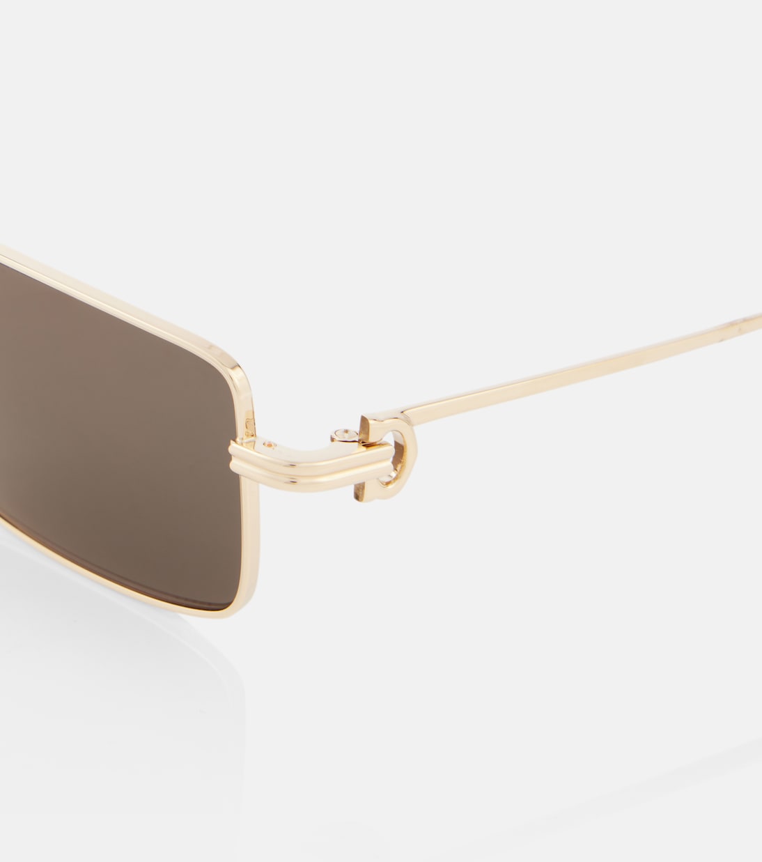Cartier Eyewear Collection - Première rectangular sunglasses