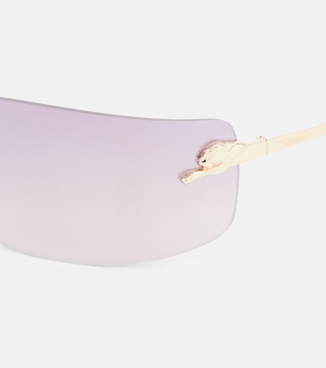 Cartier Eyewear Collection - Panthère De Cartier rectangular sunglasses