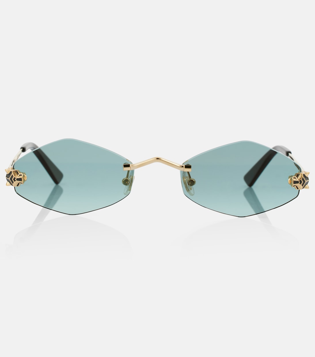 Cartier Eyewear Collection - Panthère de Cartier round sunglasses