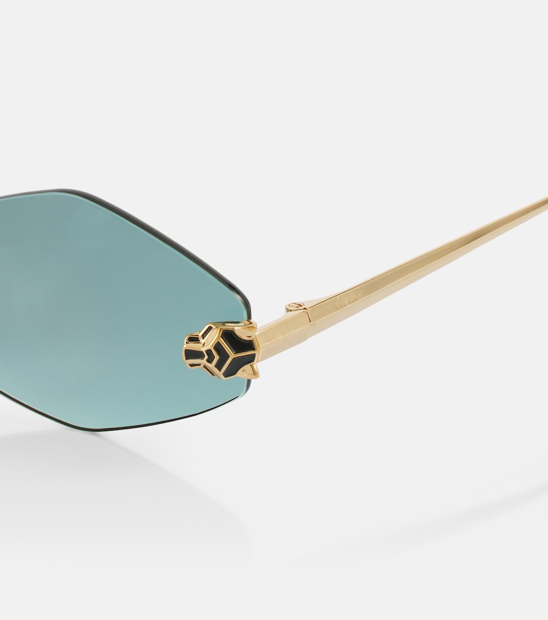 Cartier Eyewear Collection - Panthère de Cartier round sunglasses