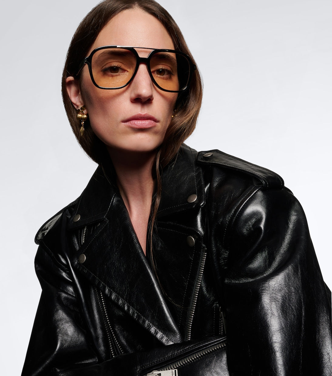 Saint Laurent - SL 545 square glasses