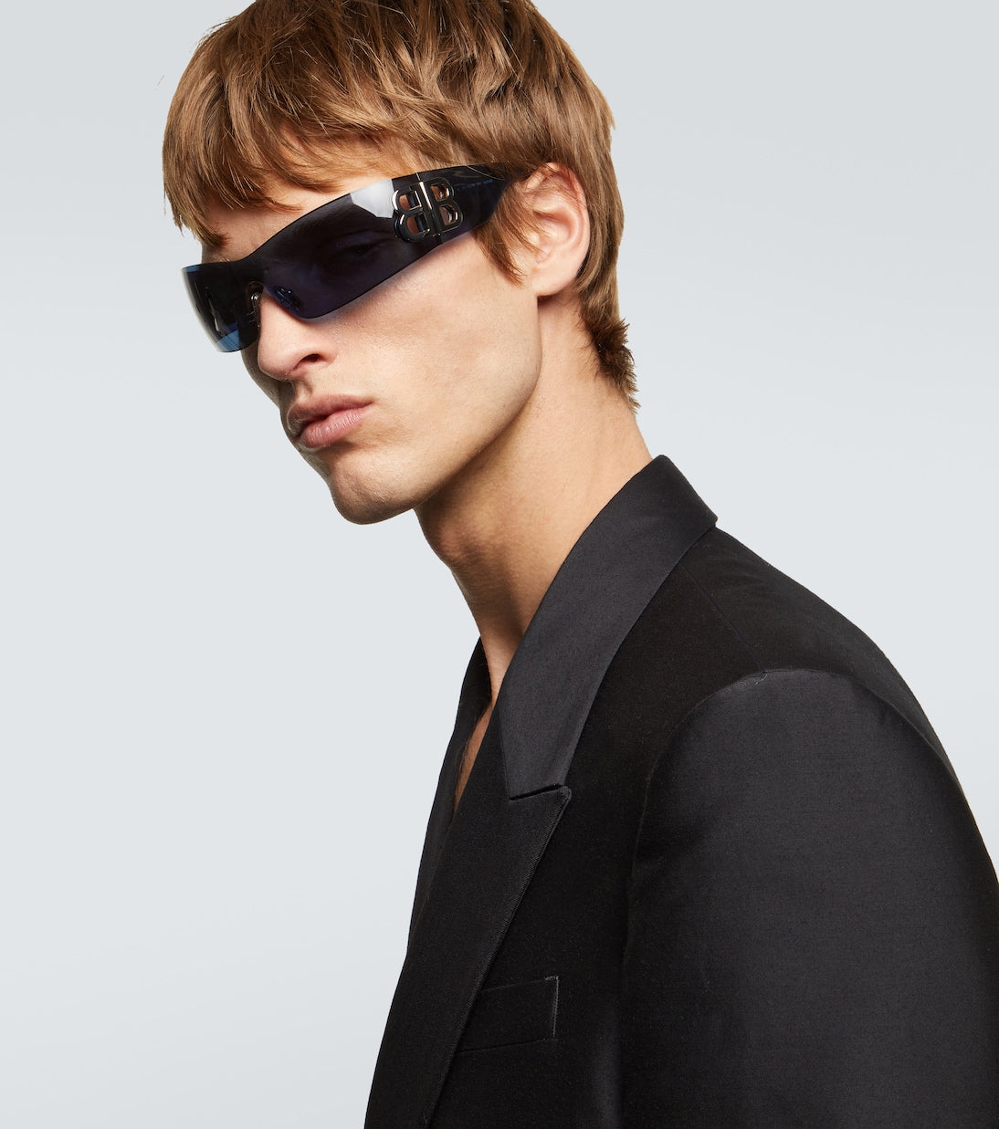 Balenciaga - Bossy shield sunglasses