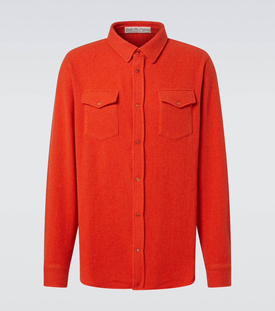 God's True Cashmere - Fire cashmere shirt