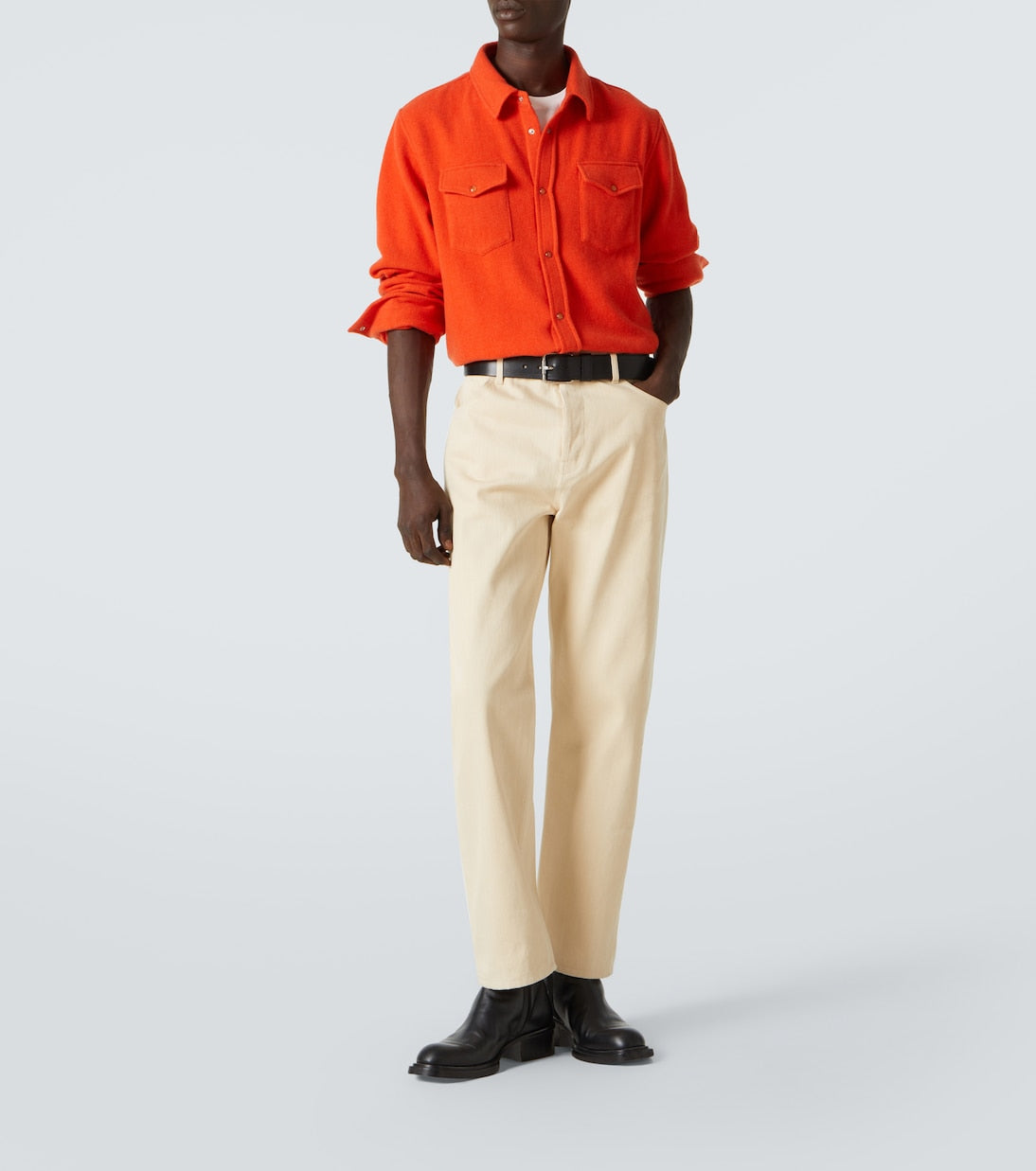 God's True Cashmere - Fire cashmere shirt