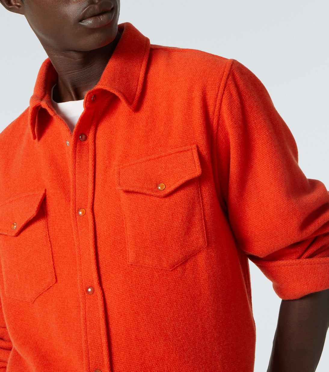 God's True Cashmere - Fire cashmere shirt