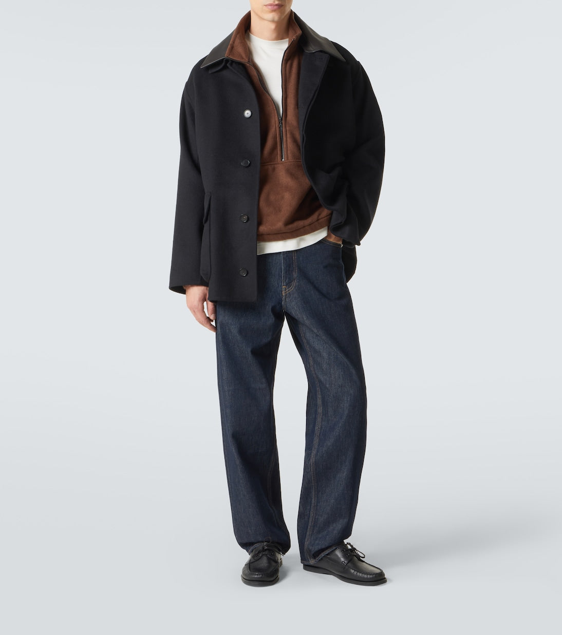 Auralee - Hard Twist wide-leg jeans