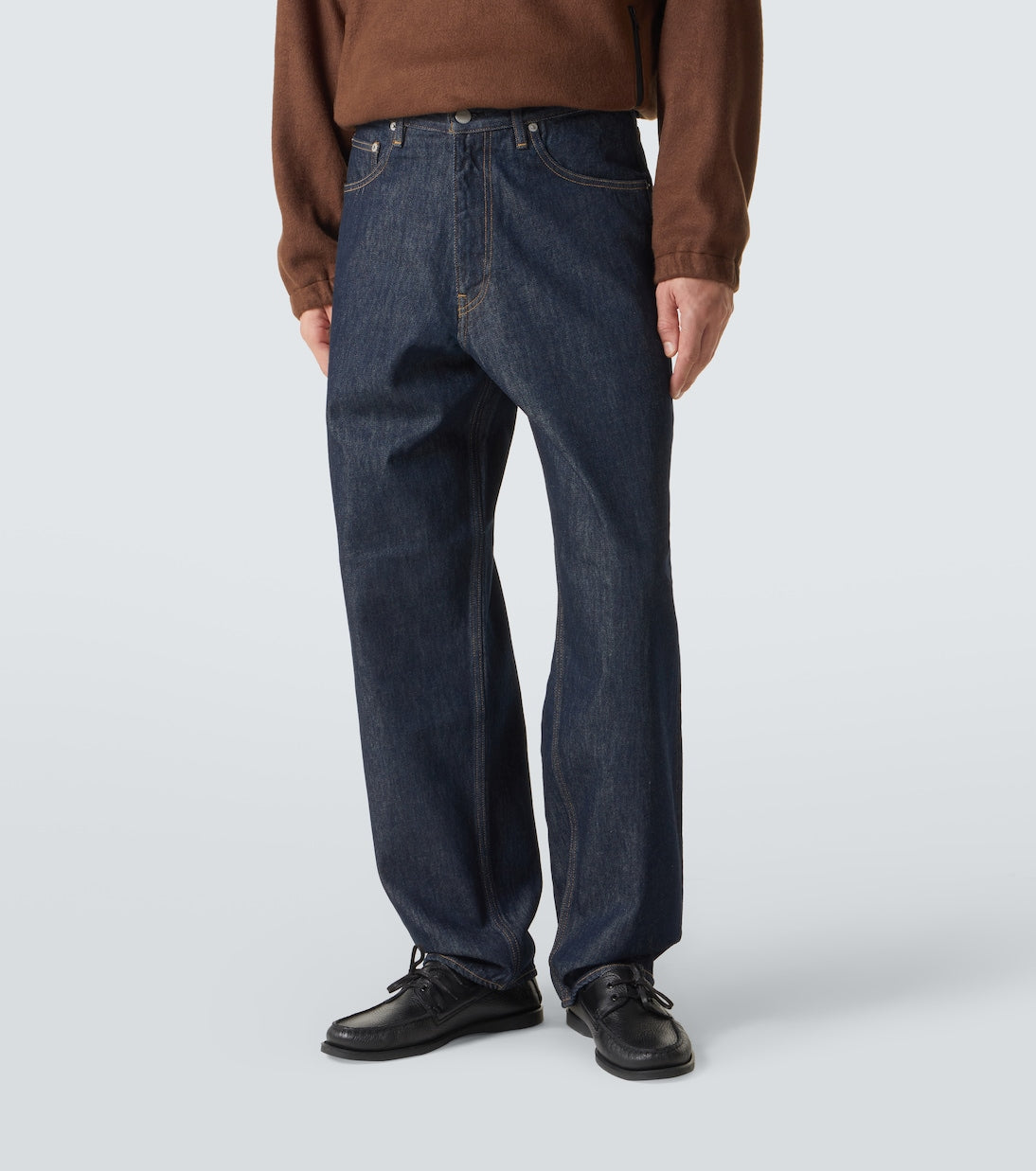Auralee - Hard Twist wide-leg jeans