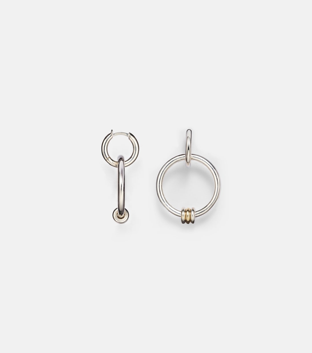 Spinelli Kilcollin - Sirius Versa sterling silver and 18kt gold hoop earrings