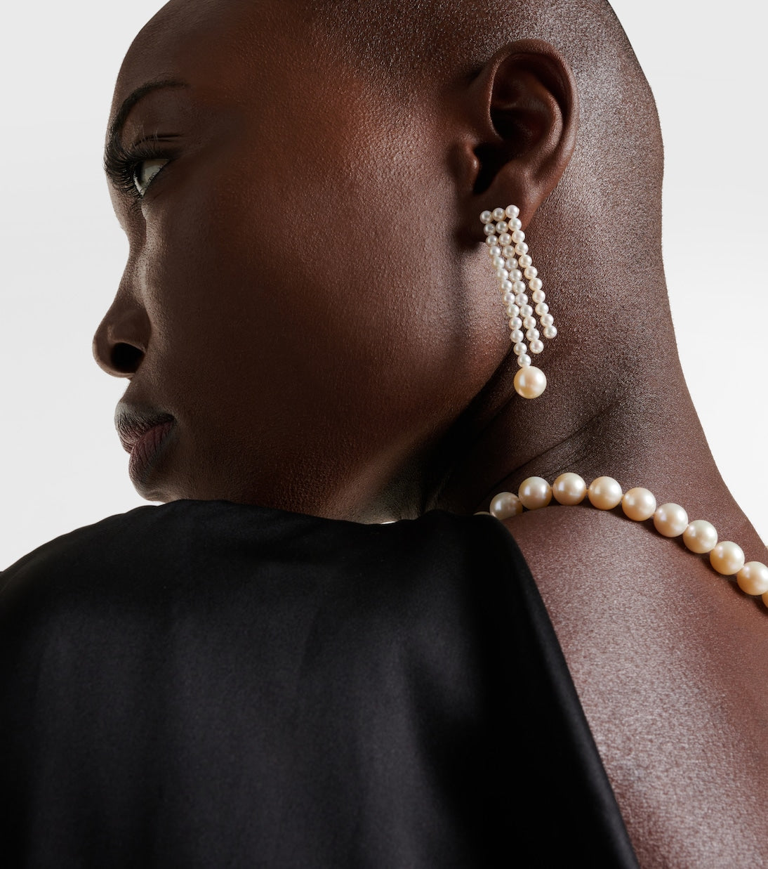 Sophie Bille Brahe - La Valse 14kt gold earrings with pearls