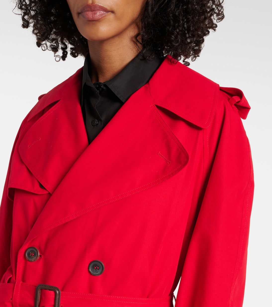 Wardrobe.NYC - Cotton trench coat