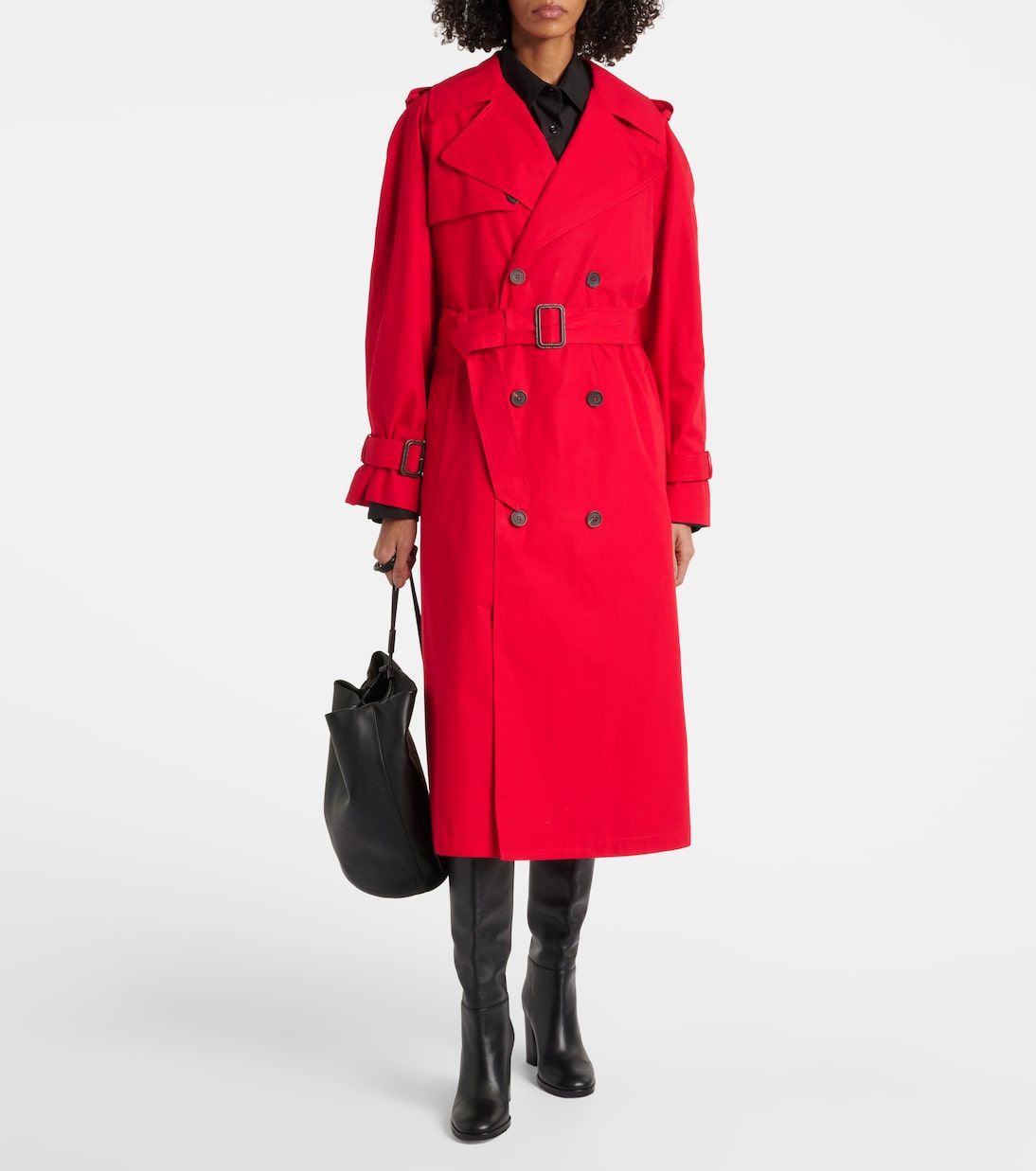 Wardrobe.NYC - Cotton trench coat