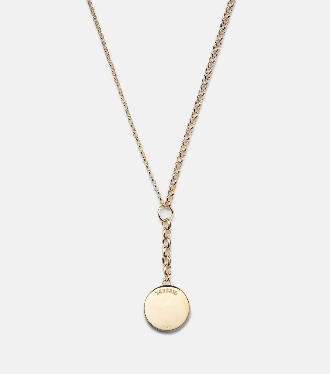 FoundRae - Reverie Medium 18kt gold pendant necklace with diamonds