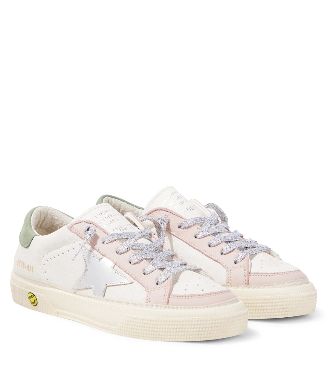 Golden Goose Kids - May leather sneakers