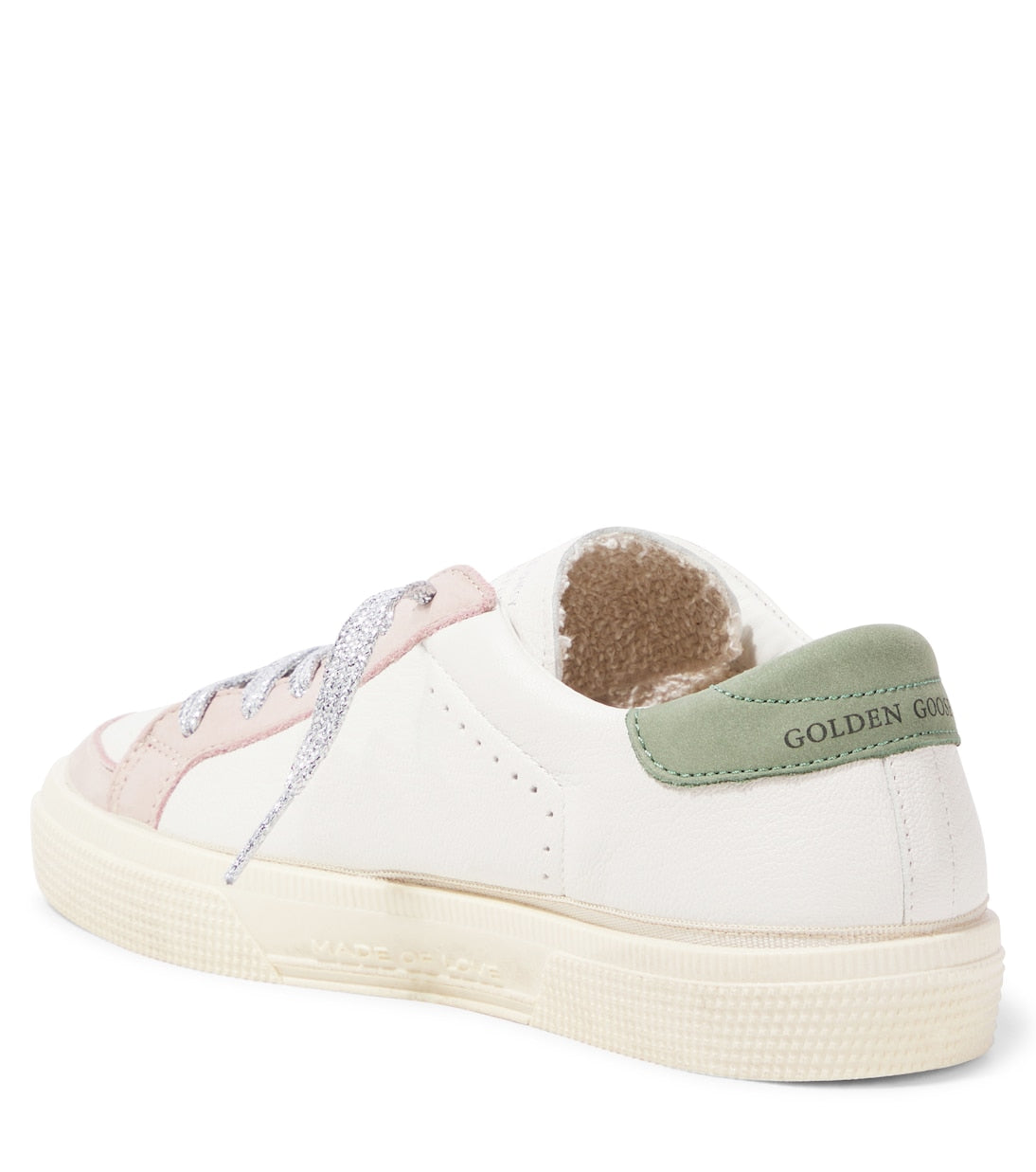 Golden Goose Kids - May leather sneakers