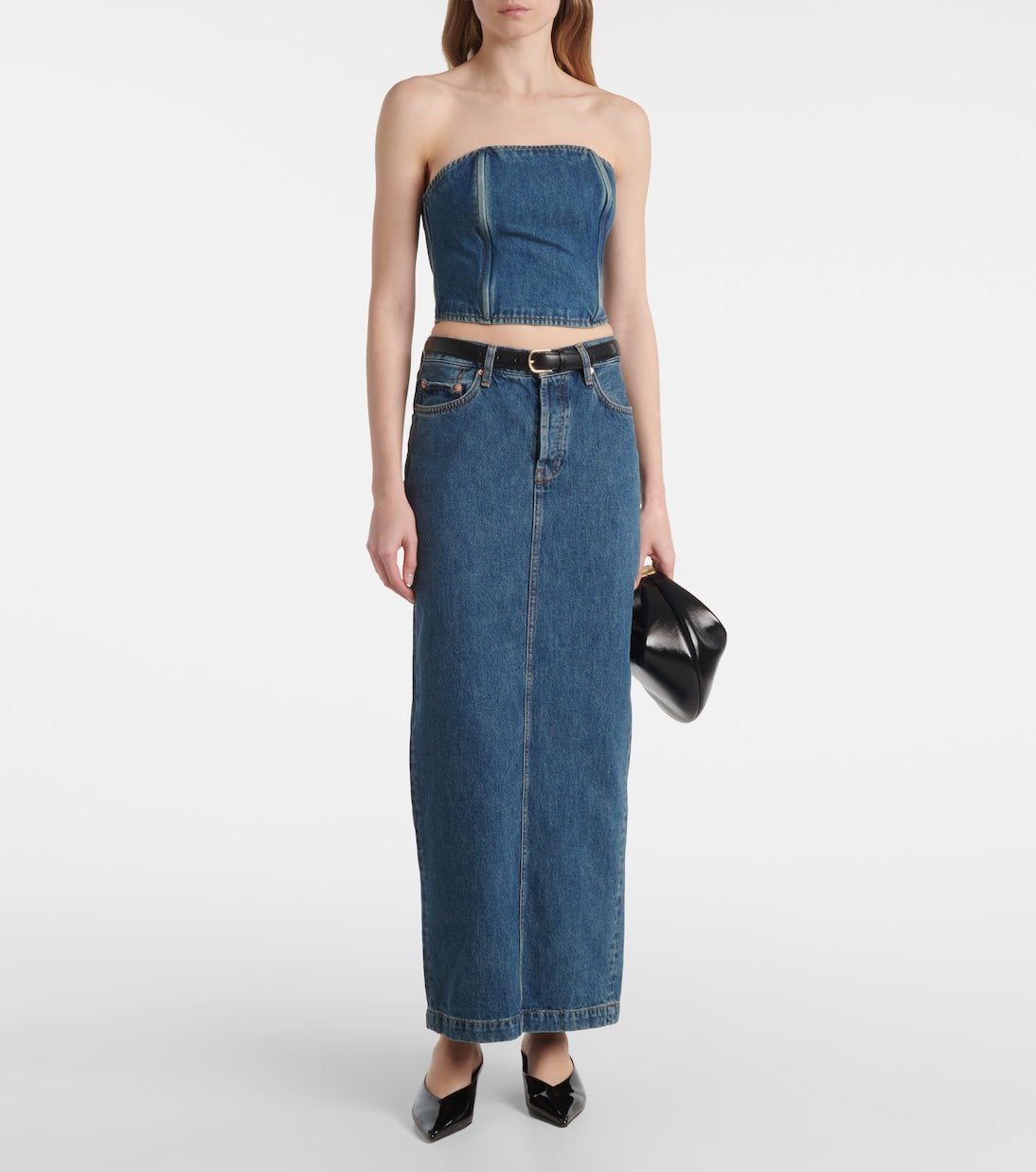 Wardrobe.NYC - Denim tube top