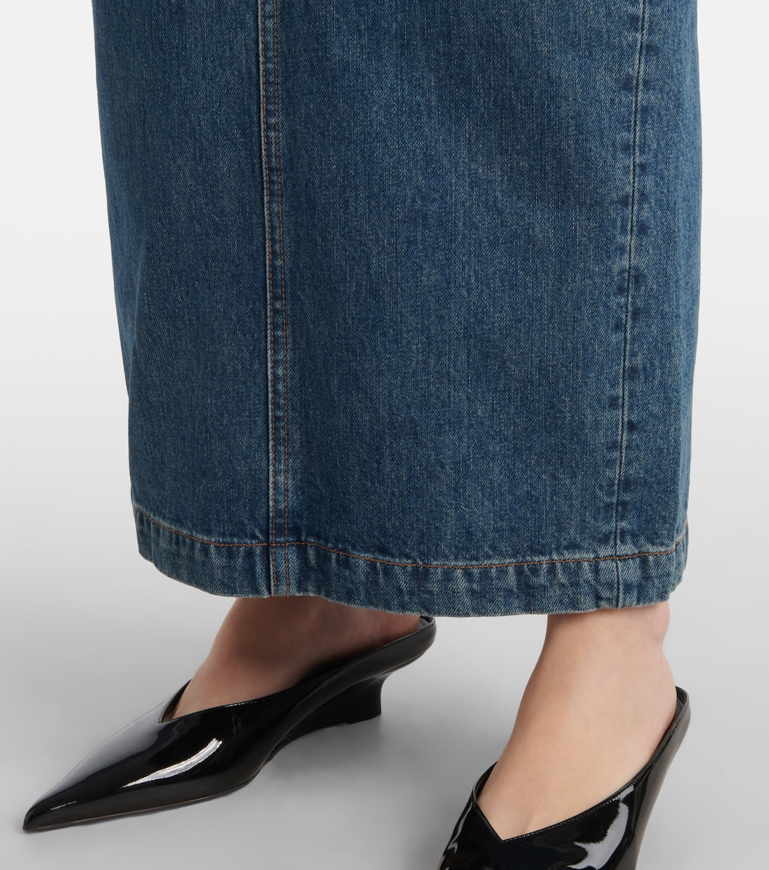 Wardrobe.NYC - Denim maxi skirt