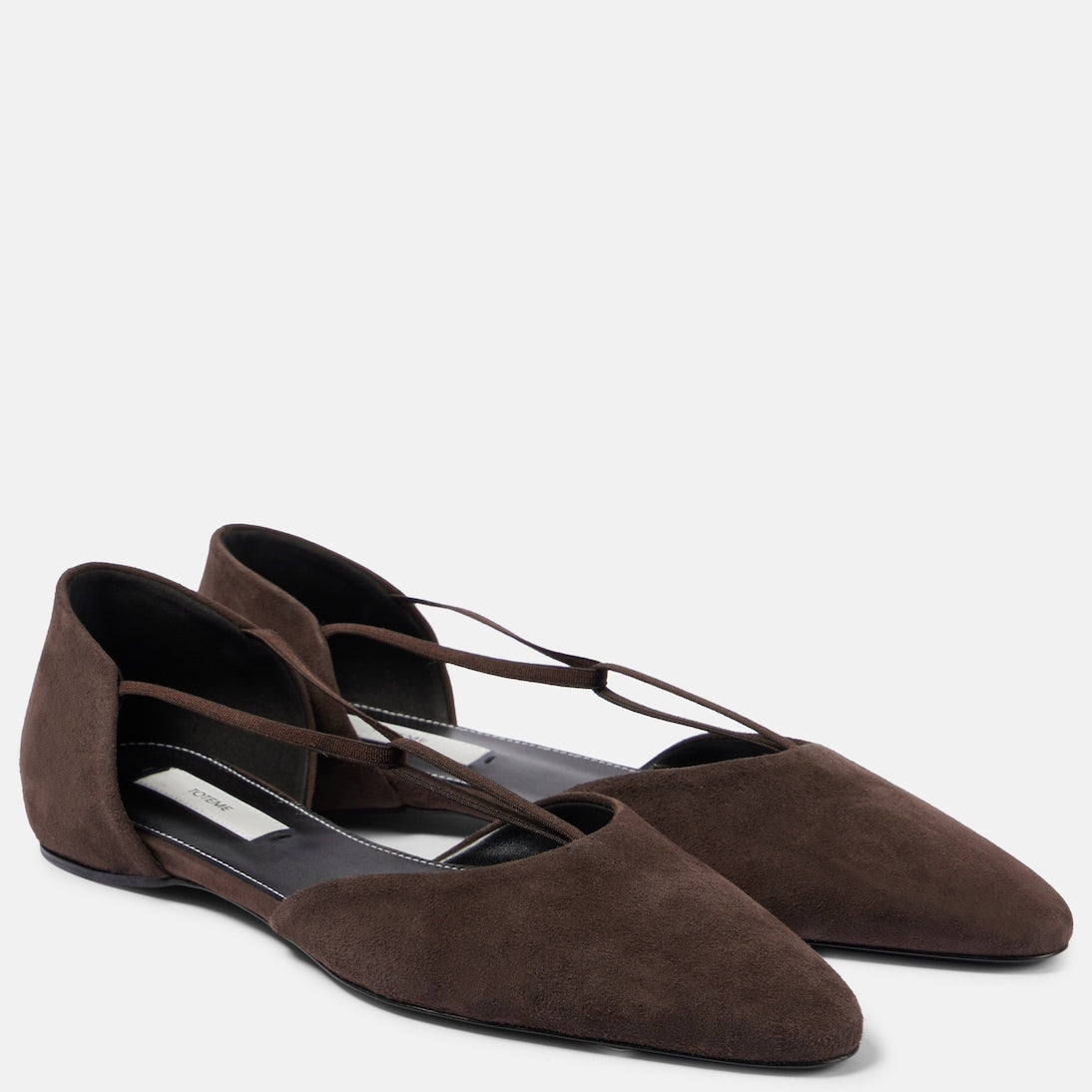 Toteme - Suede ballet flats