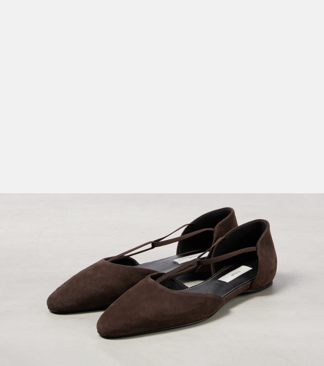 Toteme - Suede ballet flats