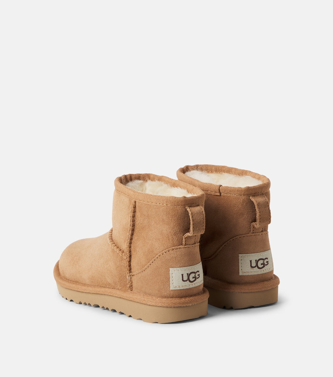 UGG Kids - Classic Mini II shearling-lined suede boots