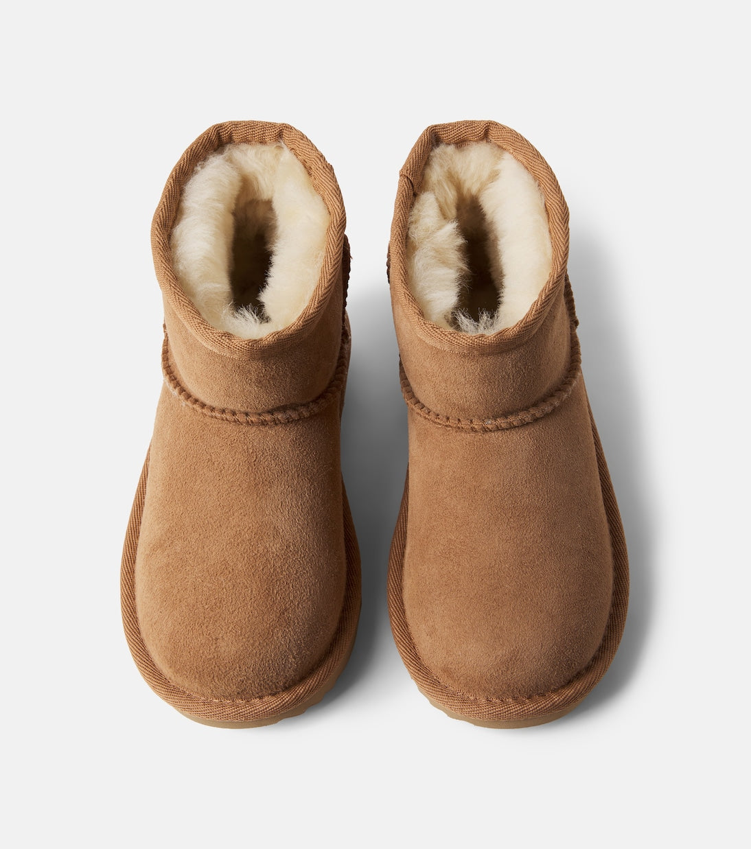 UGG Kids - Classic Mini II shearling-lined suede boots