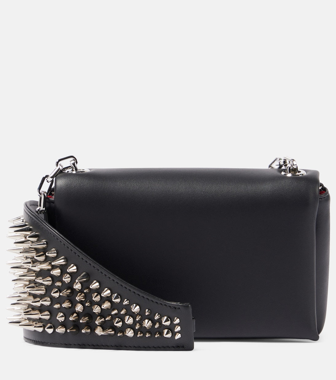 Christian Louboutin - Artemis spiked leather crossbody bag