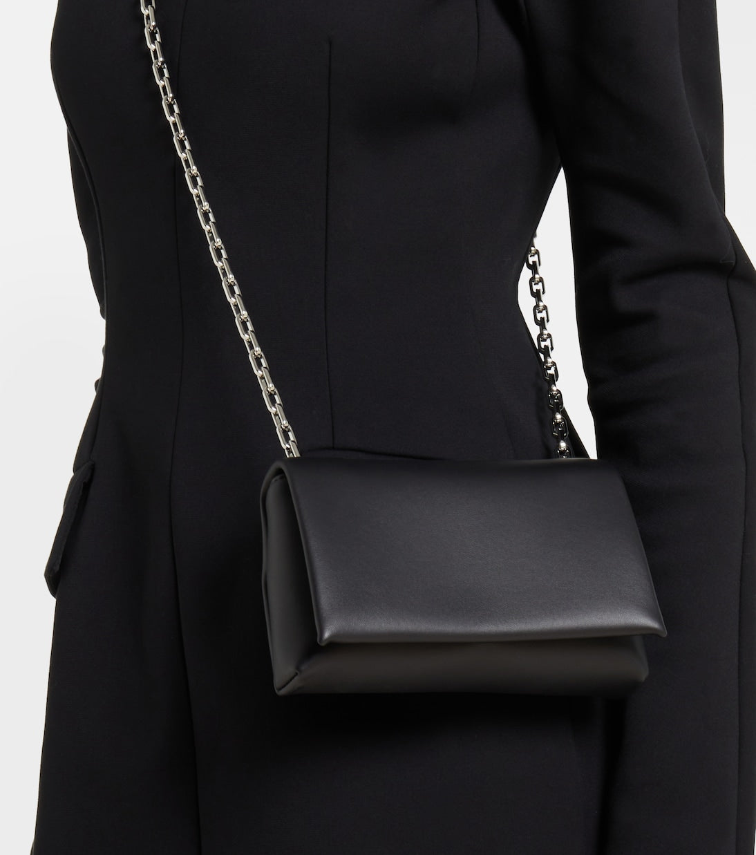 Christian Louboutin - Artemis spiked leather crossbody bag