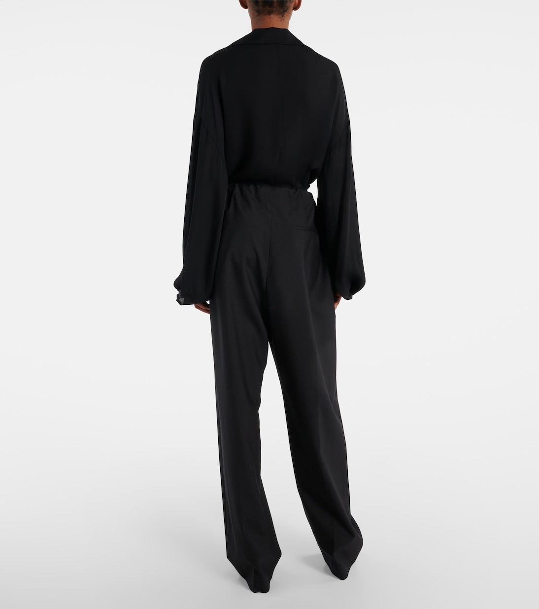 Khaite - Trenton wool wide-leg pants