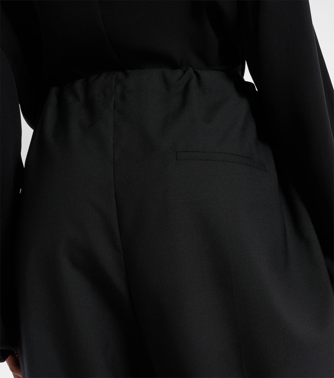 Khaite - Trenton wool wide-leg pants