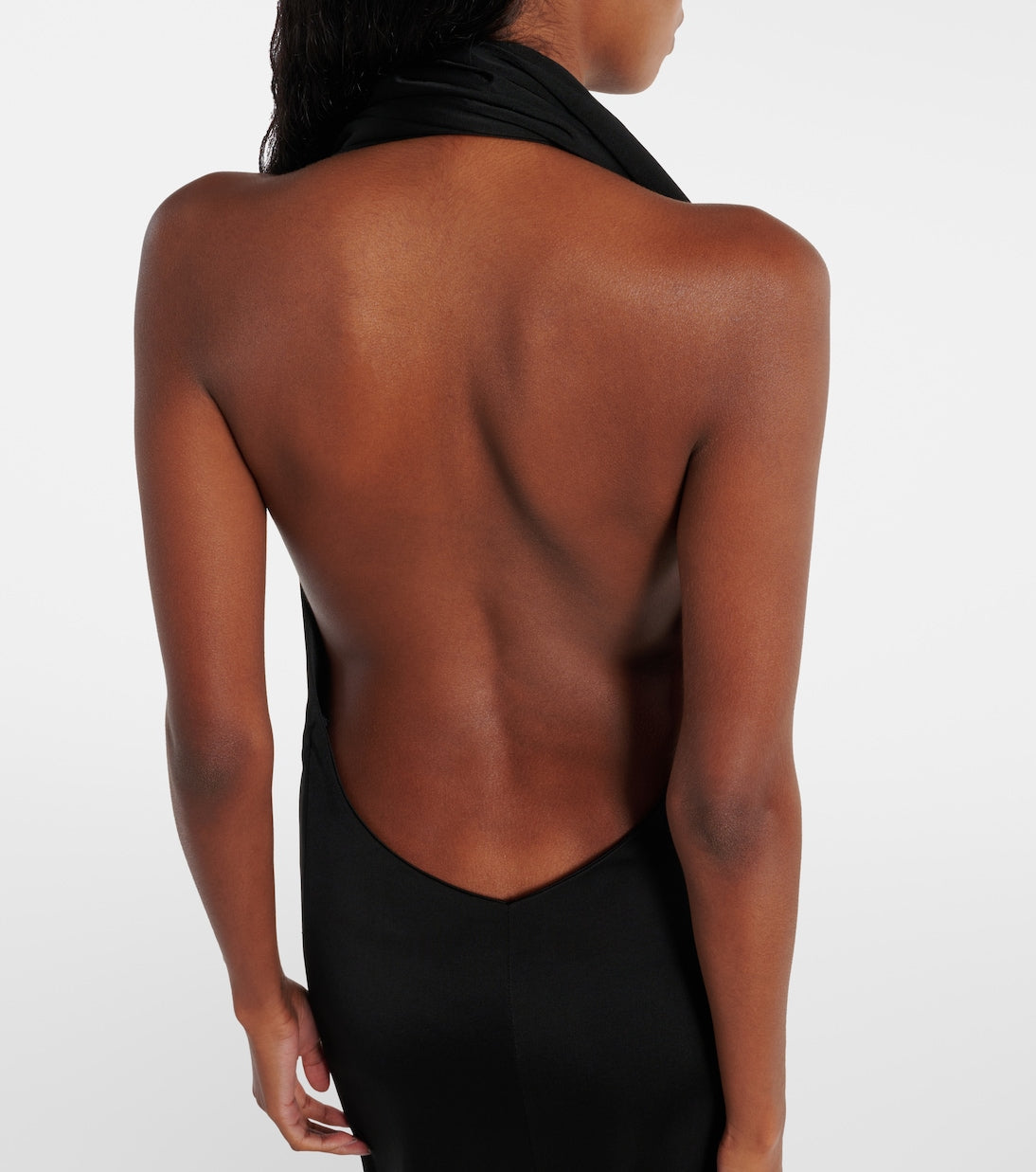 Khaite - Roza draped jersey gown