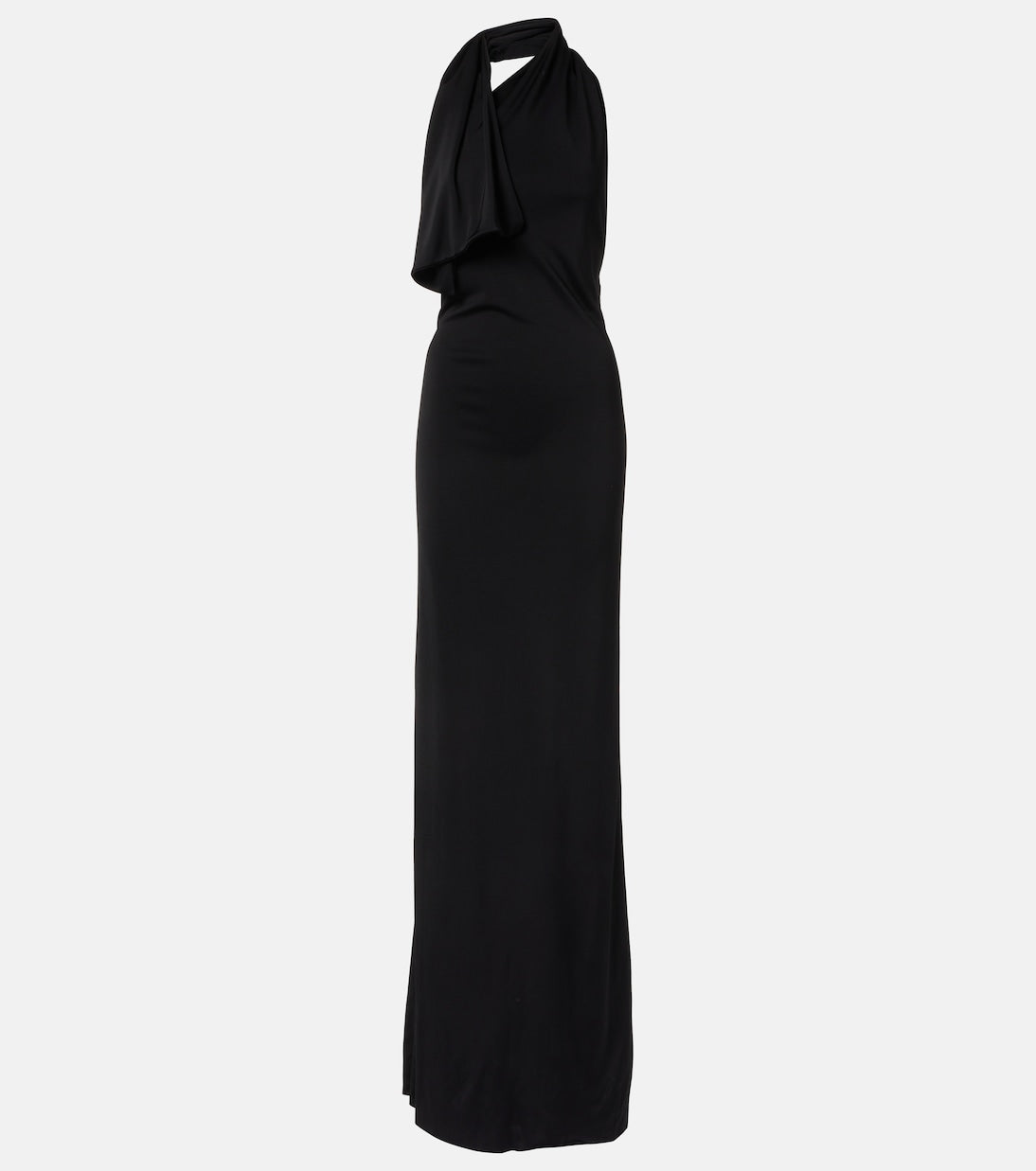 Khaite - Roza draped jersey gown