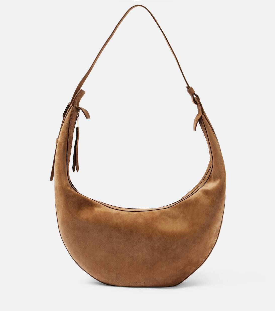 Khaite - Augustina suede shoulder bag
