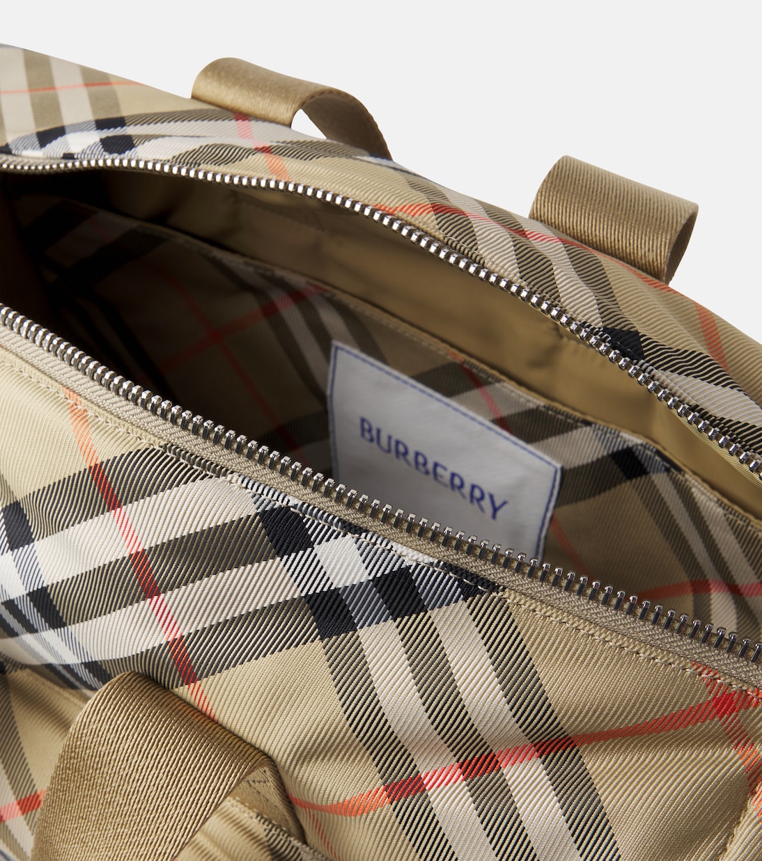 Burberry Kids - Burberry Check canvas diaper bag