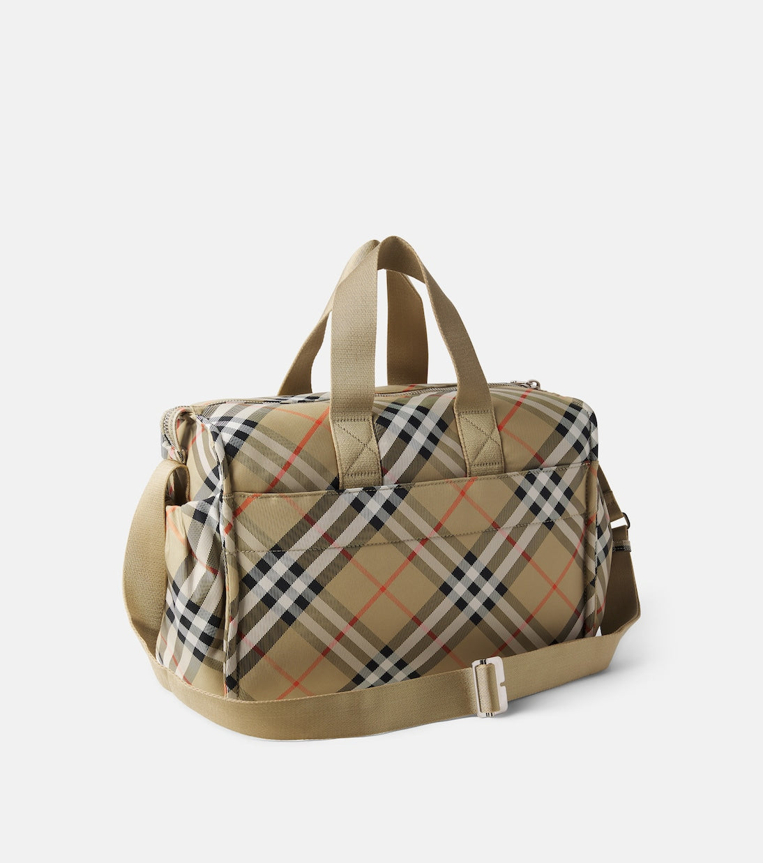 Burberry Kids - Burberry Check canvas diaper bag