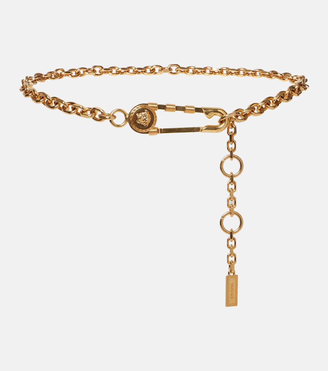 Versace - Medusa Safety Pin chain belt