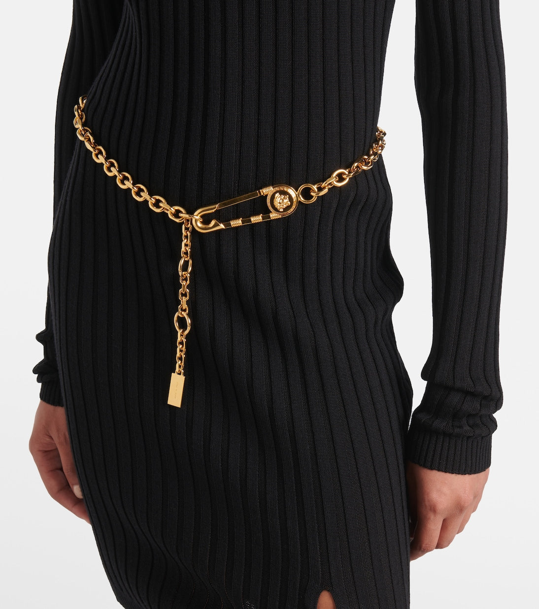 Versace - Medusa Safety Pin chain belt