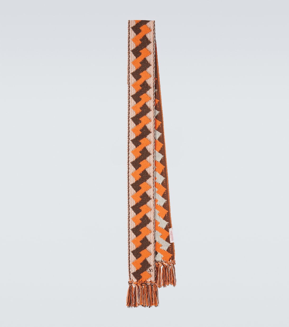 Valentino Garavani - Fringed jacquard scarf