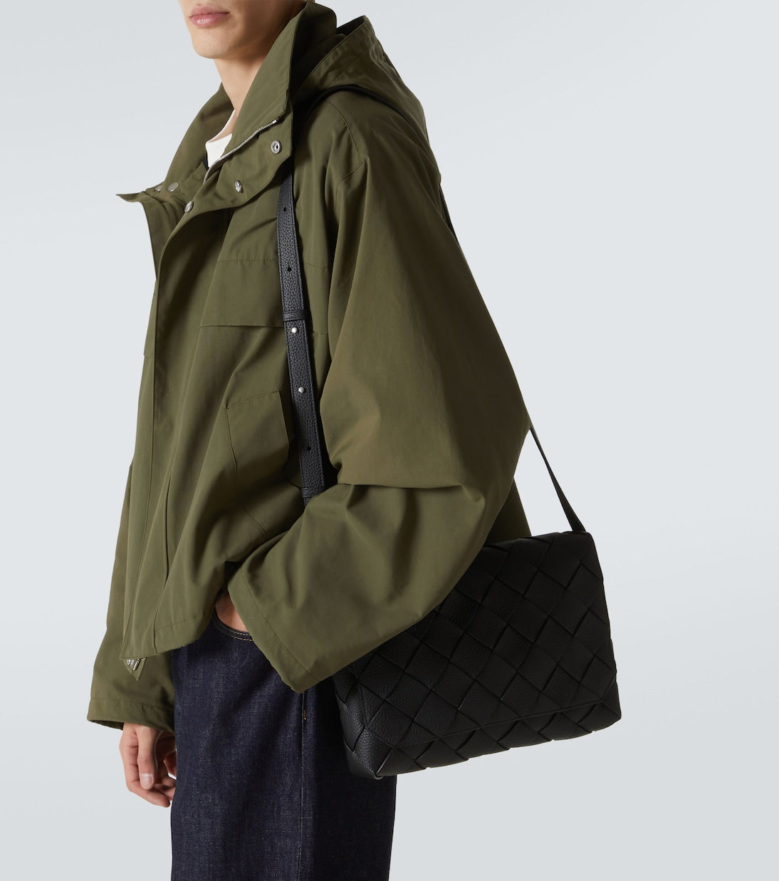 Bottega Veneta - Diago Large Intreccio leather messenger bag
