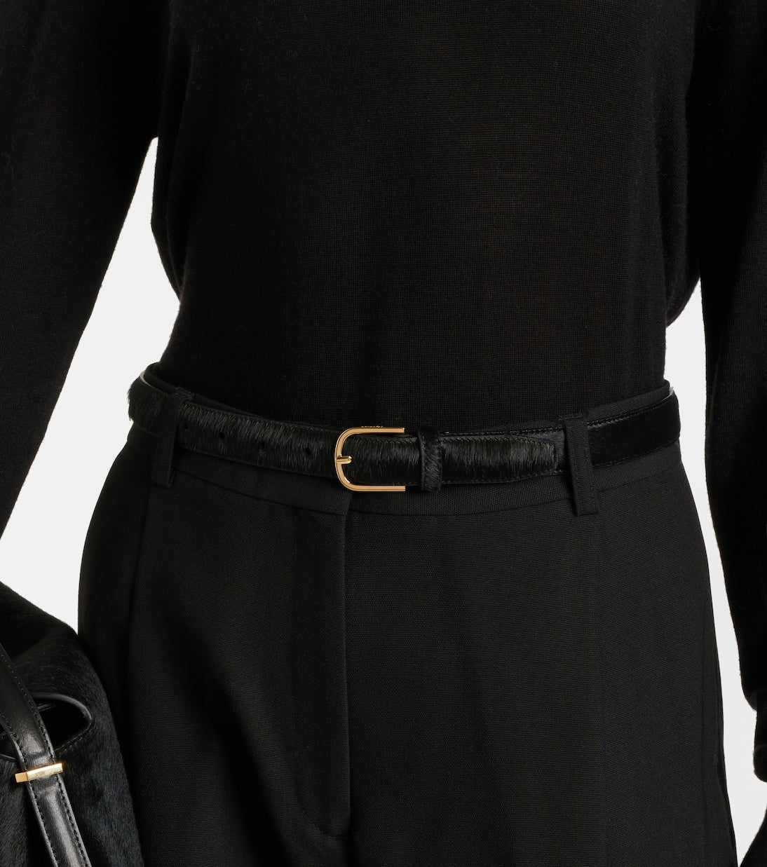 Toteme - Calf hair belt