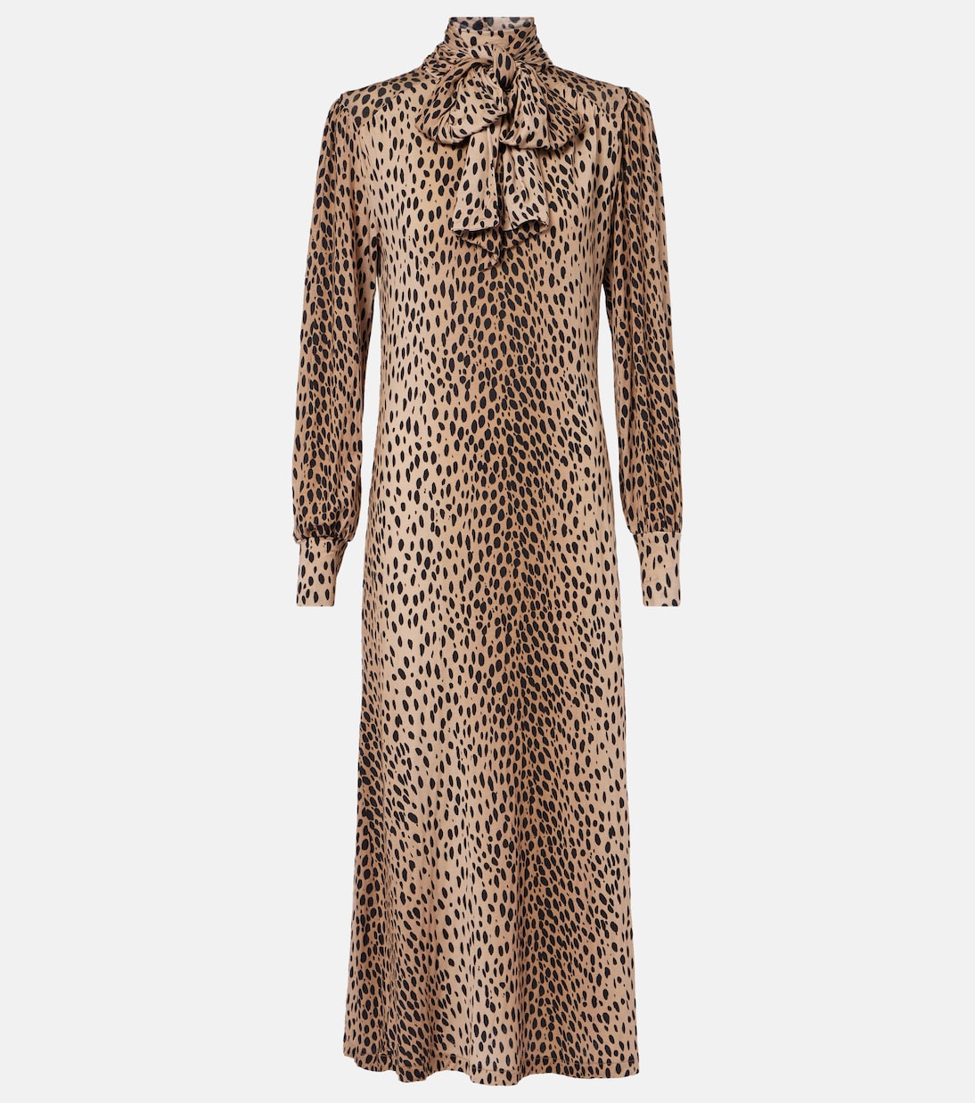 Rixo - Avalon polka-dot maxi dress