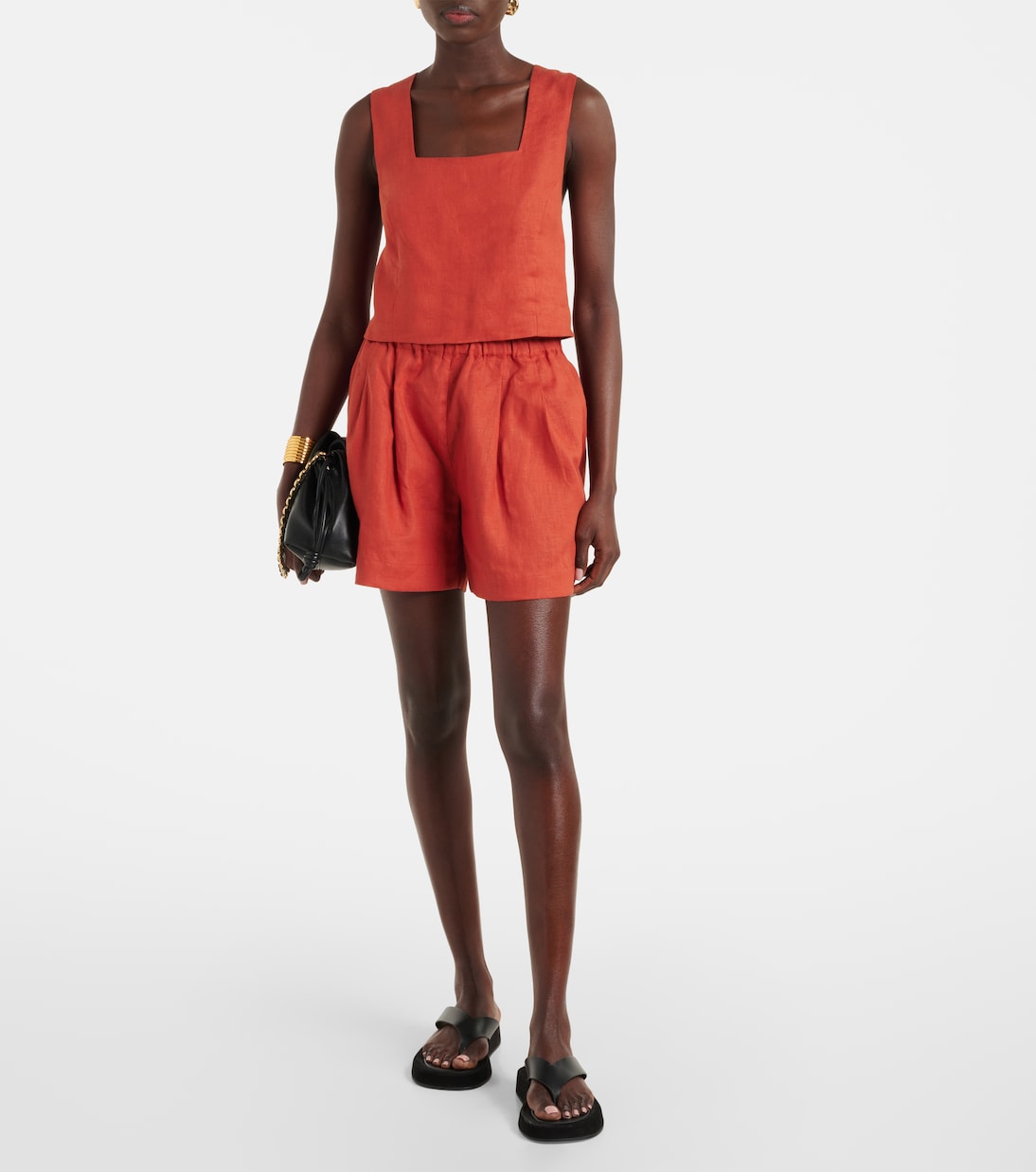 Asceno - Cozumel linen top