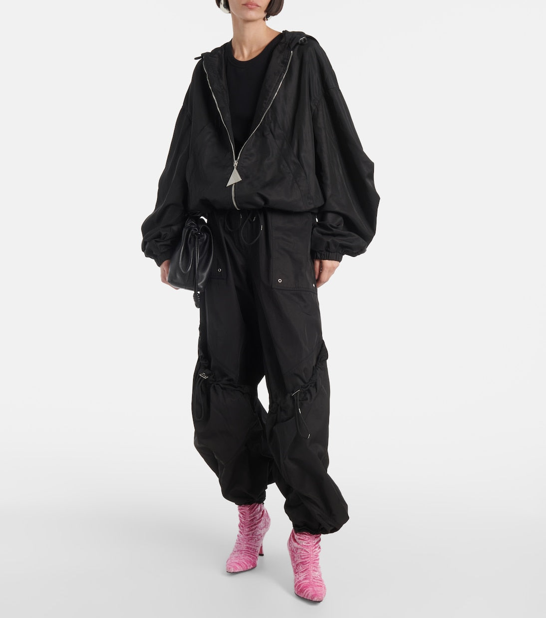 Jimmy Choo - Lotta 85 crushed velvet ankle boots
