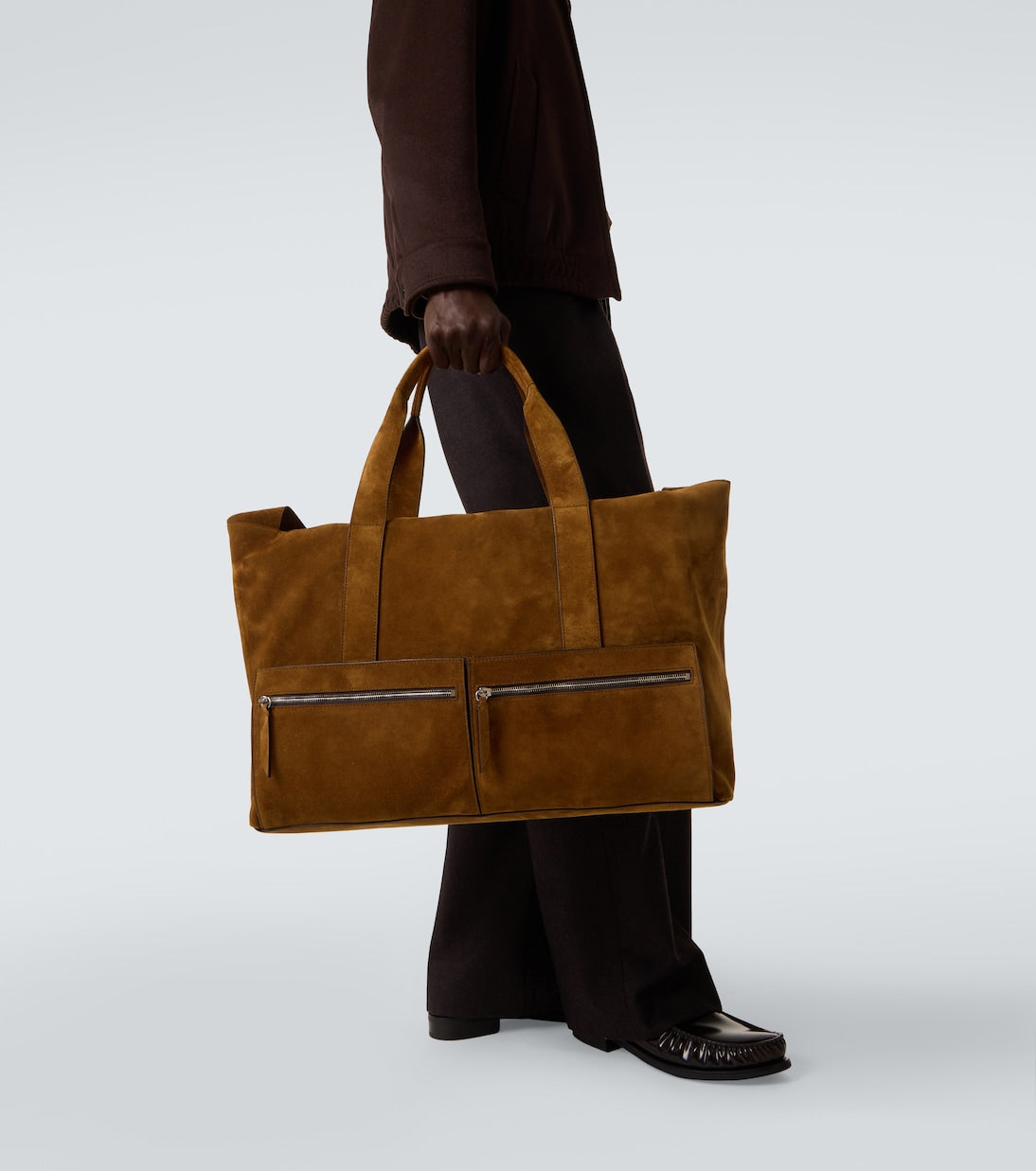 Métier - Racer 53 suede duffel bag