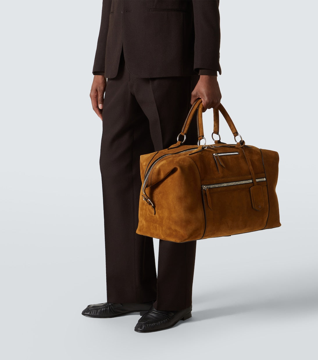 Métier - Vagabond suede duffel bag