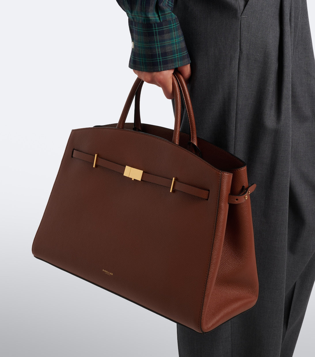 DeMellier - Hudson Small leather top-handle bag