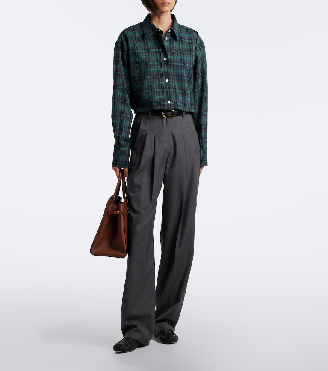 DeMellier - Hudson Small leather top-handle bag
