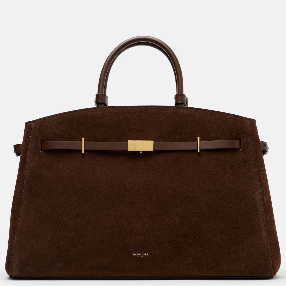 DeMellier - Hudson Small suede top-handle bag