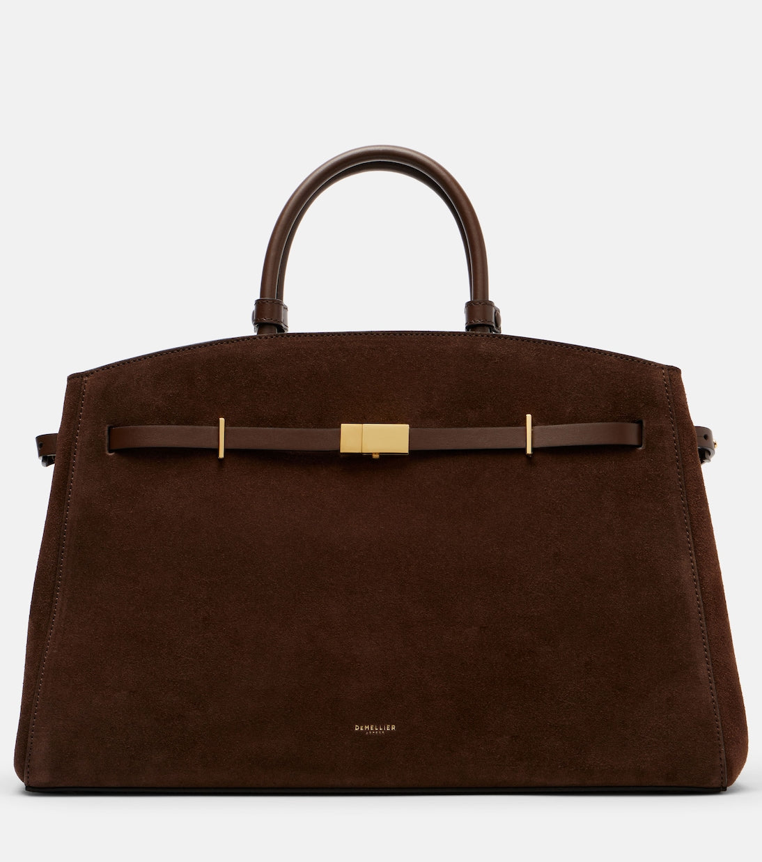 DeMellier - Hudson Small suede top-handle bag
