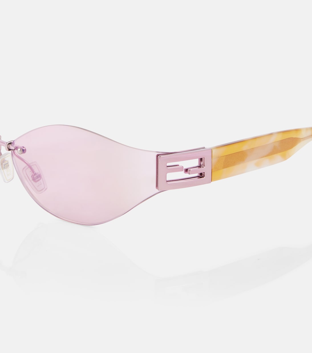 Fendi - Baguette cat-eye sunglasses