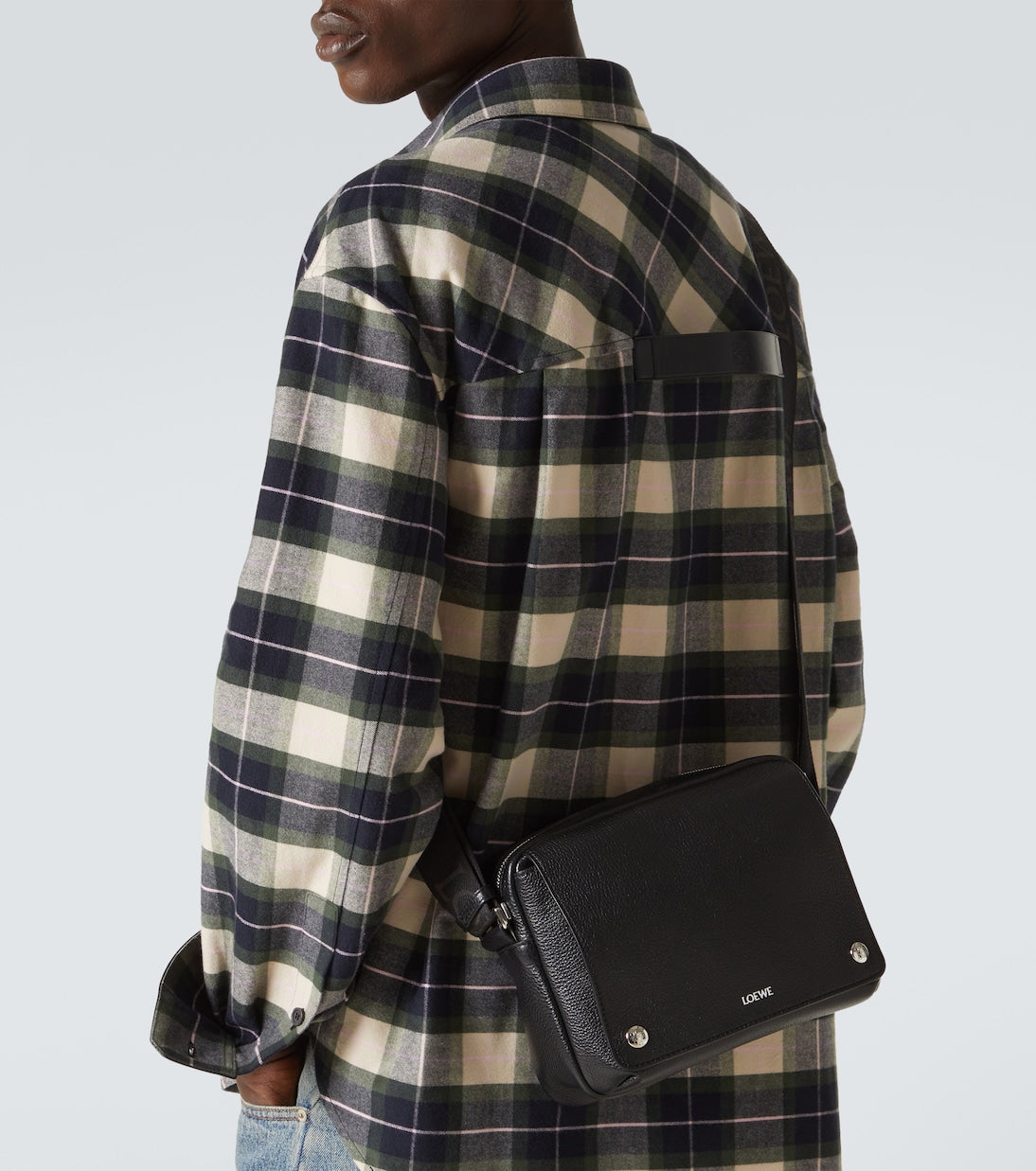 Loewe - Pebble Medium leather shoulder bag